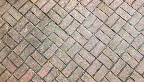 Old Brick Background Sidewalk — Stock Photo, Image