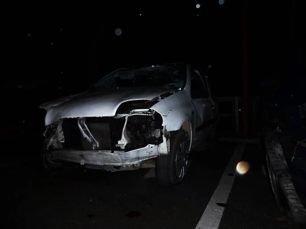 Acidente de carro — Fotografia de Stock