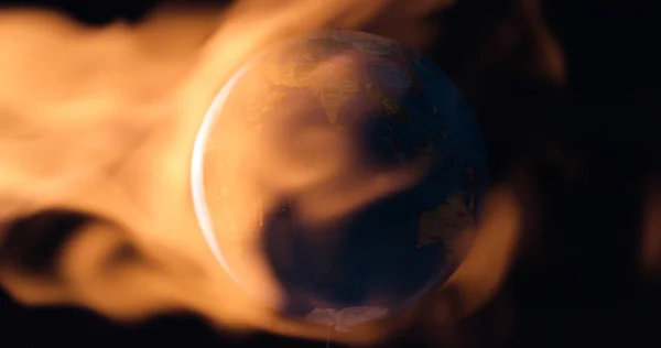 Planeta Ziemia ocieplenie koncepcja — Zdjęcie stockowe