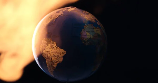 Planeta Terra aquecendo conceito — Fotografia de Stock