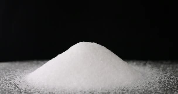 Sugar or Salt taken with spoon — Stok video