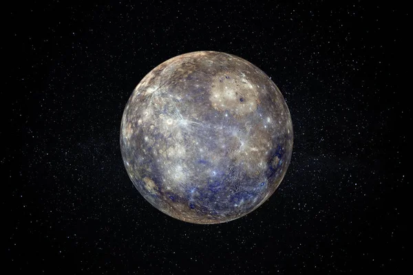 Planeta Merkury w przestrzeni — Zdjęcie stockowe