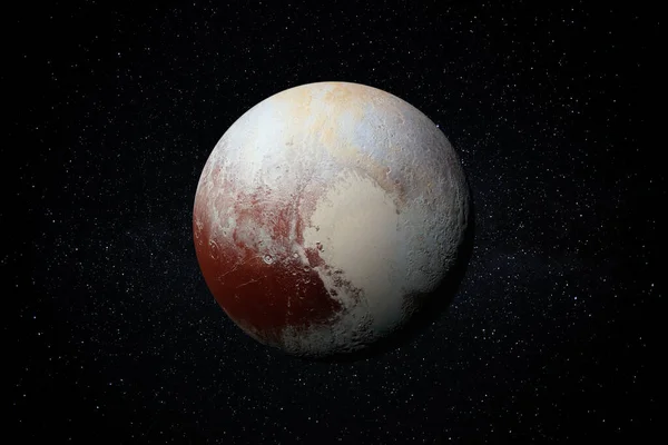 Planet Pluto in space — Φωτογραφία Αρχείου