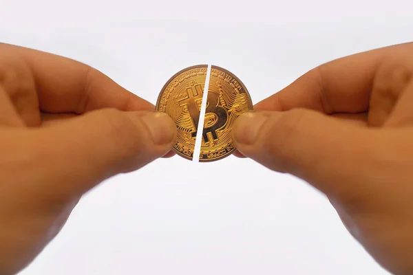 Bitcoin halving event — Stock Photo, Image