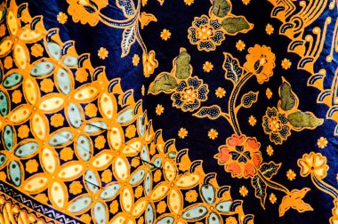 Endonezya geleneksel Batik tasarım