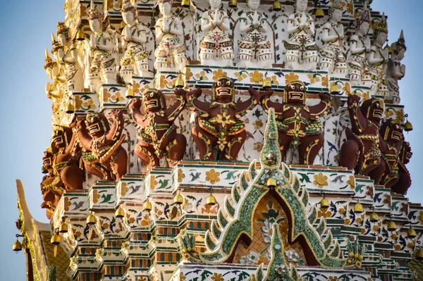 Wat Arun Ναός Της Αυγής Στην Μπανγκόκ Ταϊλάνδη — Φωτογραφία Αρχείου