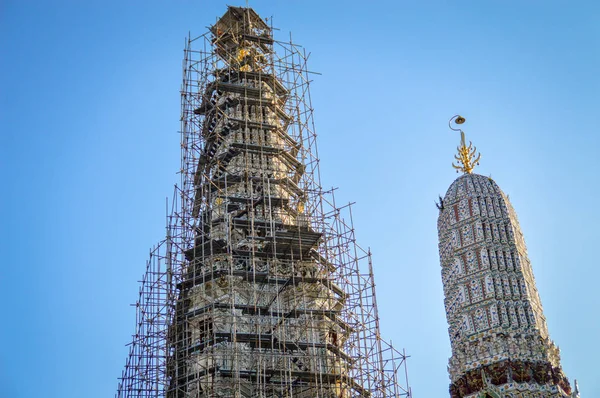 Wat Arun Ναός Της Αυγής Στην Μπανγκόκ Ταϊλάνδη — Φωτογραφία Αρχείου