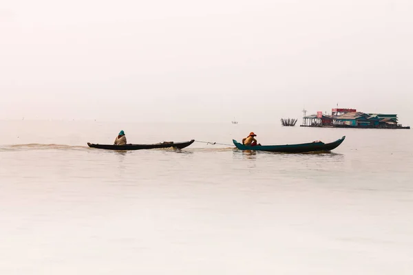 Bateau Pêche Dans Mer — Photo
