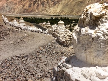 İsrail 'in kuzeyindeki dağların manzarası