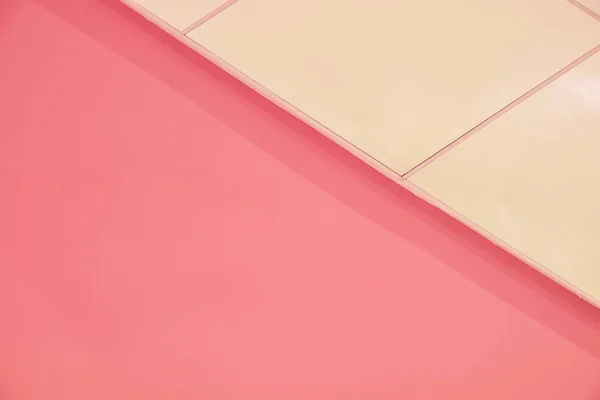 Pastel Minimalista Rosa Fundo Abstrato Colorido Mostrando Conceito Verão Cultura — Fotografia de Stock