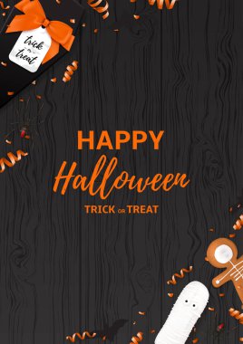 Festival Cadılar Bayramı flyer şablonu