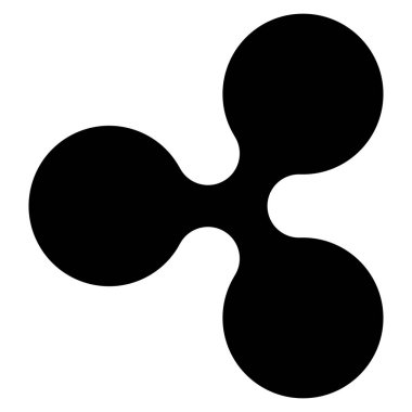 Beyaz arka plan üzerinde izole dalgalanma simgesi