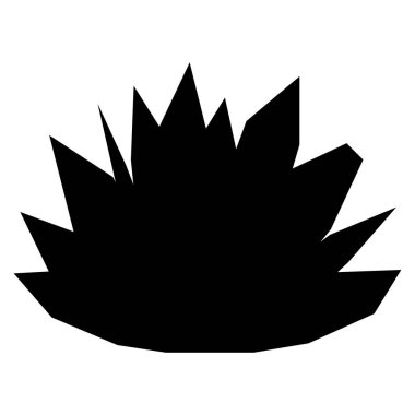 Beyaz arka plan üzerinde izole karikatür bitki