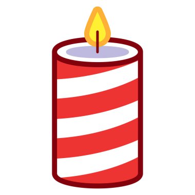 Beyaz arka plan üzerinde izole karikatür Noel Bell