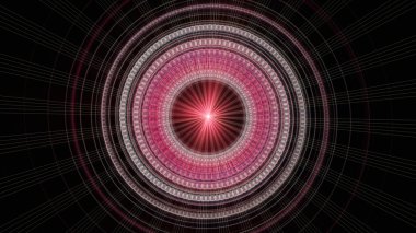 Fütüristik parçacık dalgası arka plan tasarım ışıkları ile