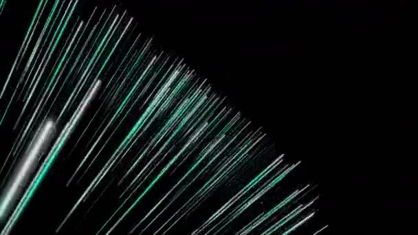 Animation fantastique avec objet rayé au ralenti, boucle 4096x2304 4K 