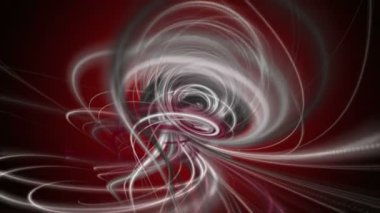 Parçacık Şerit nesne yavaş hareket, 4096 x 2304 döngü 4k ile güçlü animasyon