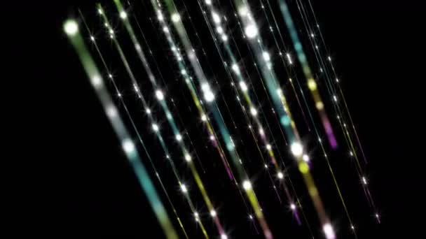 Tecnologia futuristica animazione video light stripe, 4096x2304 loop 4K — Video Stock