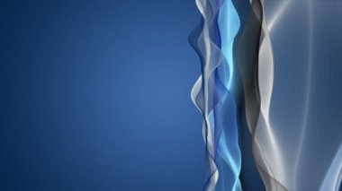 Yavaş hareket ve metninizi 4096 x 2304 döngü 4k için boşluk dalga nesnesiyle fantastik video animasyon