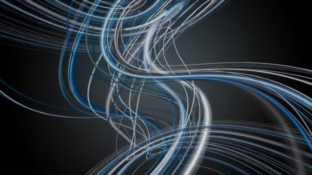Animation vidéo fantastique avec objet rayé au ralenti, boucle 4096x2304 4K