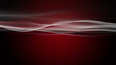 Ağır çekimde dalga nesnesi ile güçlü video animasyonu, 4096x2304 döngü 4K