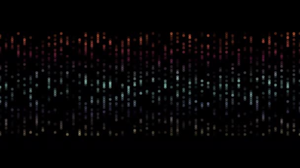 Futuristic Blinking Dot Particle Background Animation 4096X2304 Loop — 비디오