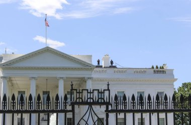 Washington D.C., Usa; 26 Haziran 2017: Beyaz Saray güvenlik ajanı