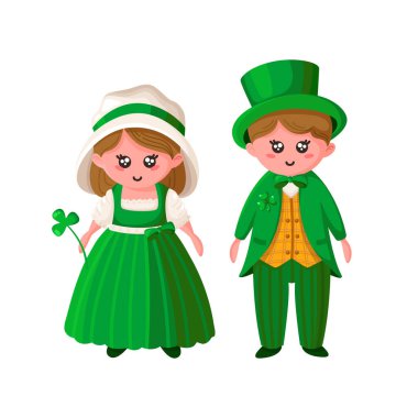 Saint patricks günü çizgi film