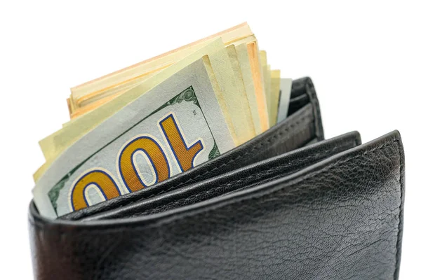 M-cüzdan dışarı yapışmasını banknotlar