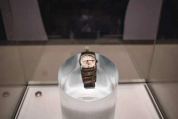 Reloj Muñeca Destruido Por Explosión Nuclear Hiroshima Japón —  Fotos de Stock
