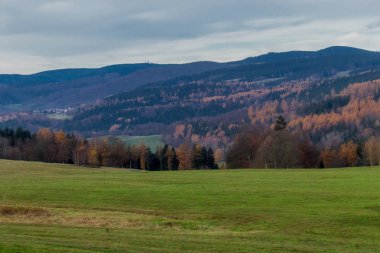 Pazar günü Rennsteig boyunca Thuringian Ormanı - Rennsteig / Thuringia / Almanya