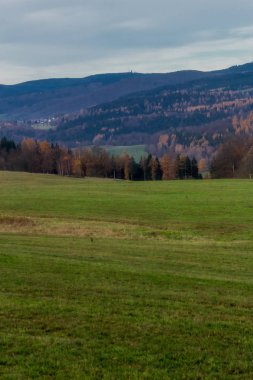 Pazar günü Rennsteig boyunca Thuringian Ormanı - Rennsteig / Thuringia / Almanya