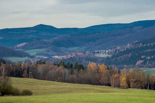 Sonntagswanderung Entlang Des Rennsteiges Thüringer Wald Rennsteiglauf Thüringen Deutschland — Stockfoto