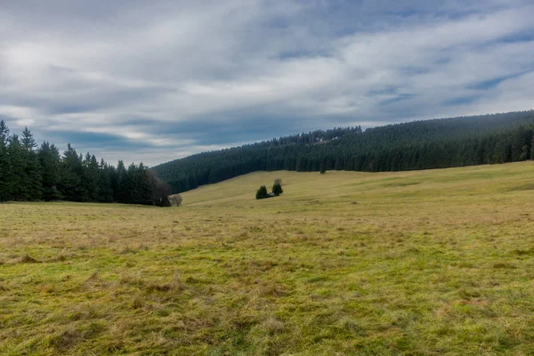 Pazar Günü Rennsteig Boyunca Thuringian Ormanı Rennsteig Thuringia Almanya — Stok fotoğraf