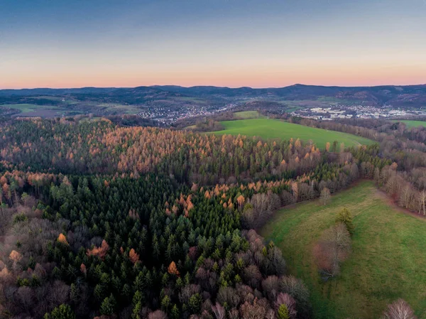 Genießen Sie Die Schöne Aussicht Über Den Thüringer Wald Schmalkalden — Stockfoto