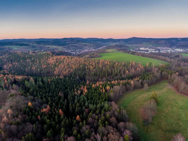 Genießen Sie Die Schöne Aussicht Über Den Thüringer Wald Schmalkalden — Stockfoto