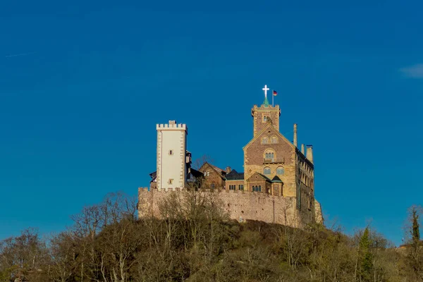 Tour Descubrimiento Por Wartburg Cerca Eisenach Turingia Alemania —  Fotos de Stock