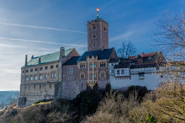 Ontdekkingstocht Rond Wartburg Bij Eisenach Thüringen Duitsland — Stockfoto