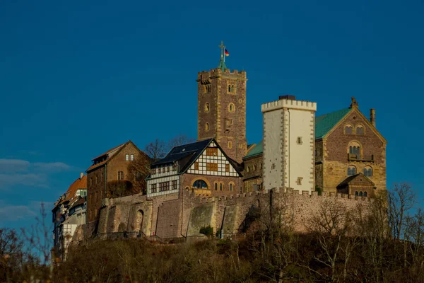Ontdekkingstocht Rond Wartburg Bij Eisenach Thüringen Duitsland — Stockfoto