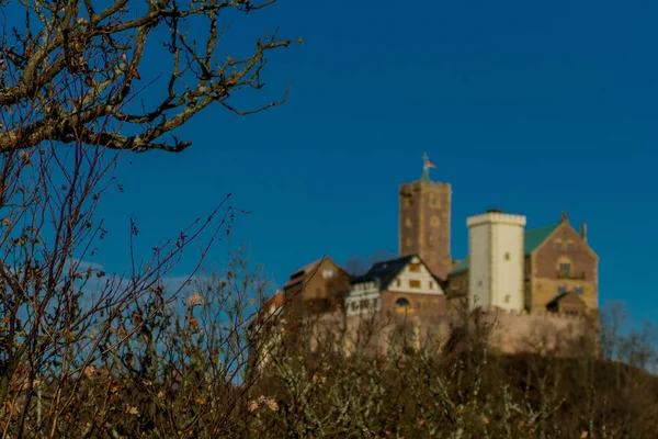Upptäcktsresa Runt Wartburg Nära Eisenach Thüringen Tyskland — Stockfoto