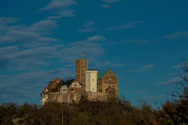 Discovery Tour Wartburg Eisenach Thuringia Germany — стоковое фото