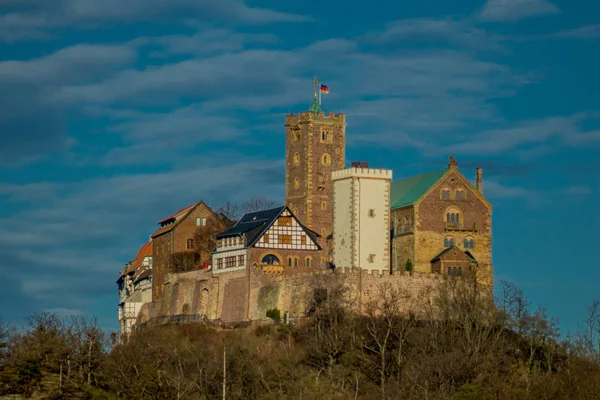 Ontdekkingstocht Rond Wartburg Bij Eisenach Thüringen Duitsland — Stockfoto