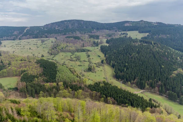 Vandring Olika Platser Genom Thüringen Thringer Wald Tyskland — Stockfoto