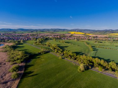 Güzel Werratal 'da yaz hissi - Breitungen / Almanya