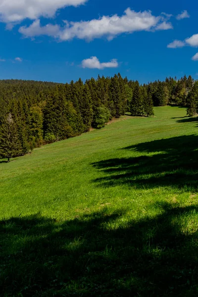 Wandern Verschiedenen Orten Durch Den Thüringer Wald Thringer Wald Deutschland — Stockfoto