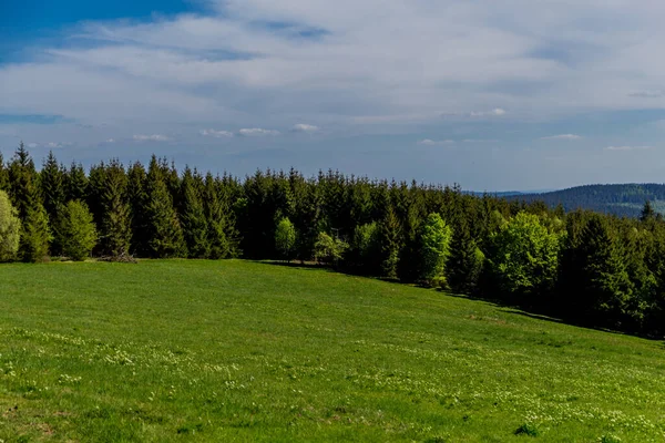 Wandelen Verschillende Plaatsen Door Het Thüringer Woud Thringer Wald Duitsland — Stockfoto