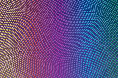 Vektör yarım ton eğim etkisi. Canlı soyut arkaplan.