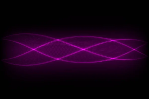 Purple waveform vector background — Stock Vector