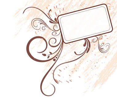 Beyaz izole vektör illüstrasyon arka planında boya damlaları olan soyut vektör çerçevesi.