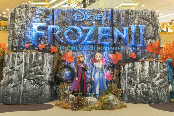 Frozen 2 Magical Journey road show в Куала-Лумпуре для продвижения нового фильма Disney
